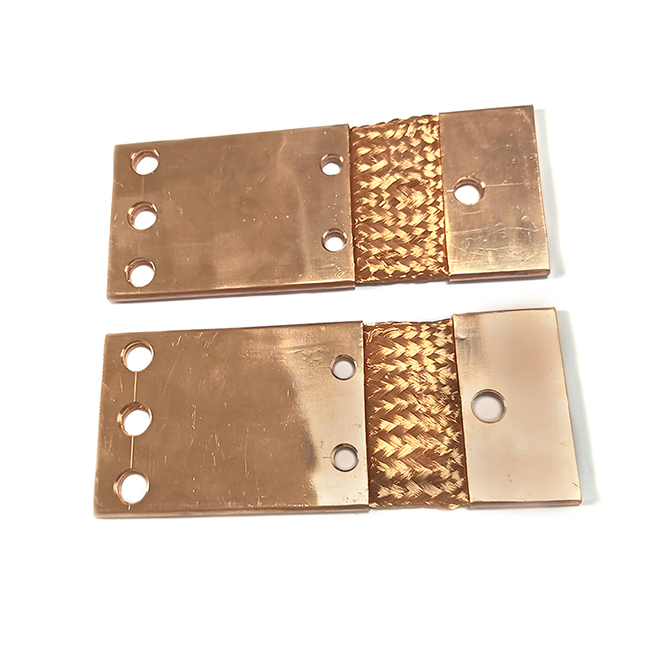Connettore flessibile per filo intrecciato in rame nudo